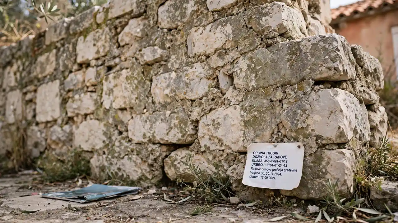 Jedva vidljiva domaća dozvola uz poznat strani sadržaj